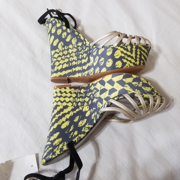 New Strappy wedge Circle by Sam Edelman sandals size 8.5M - Picture 10 of 14